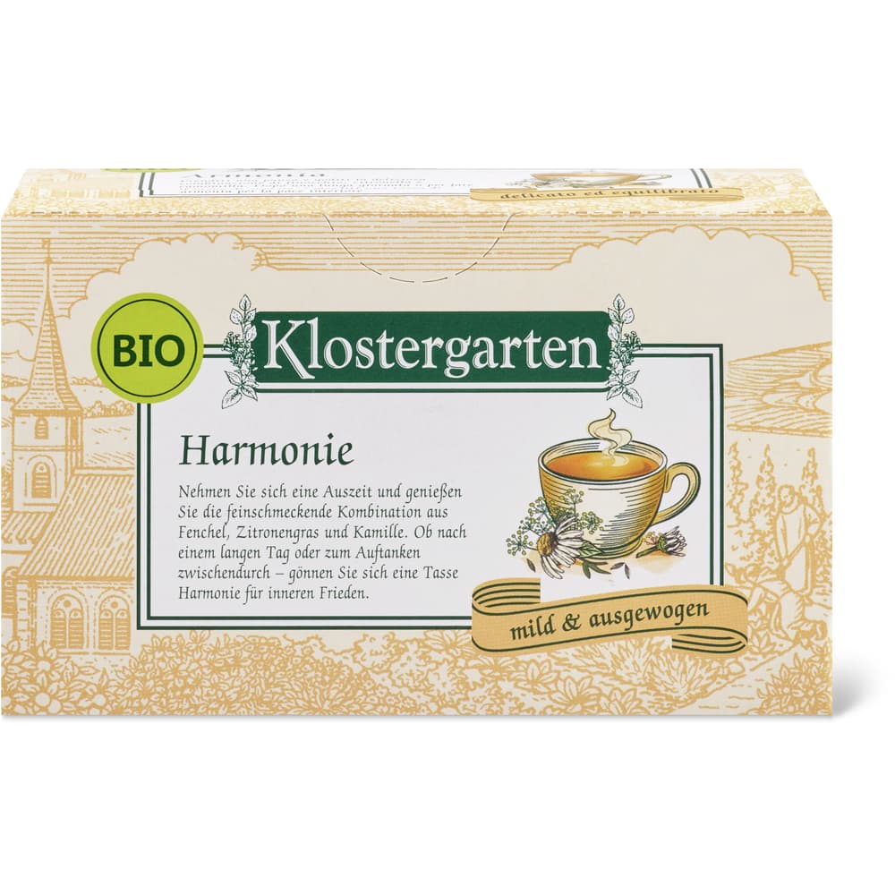 Klostergarten Bio Kräutertee Harmonie