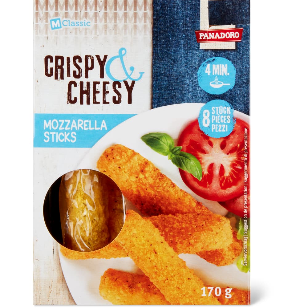 M-Classic Crispy Cheesy Mozzarella Sticks