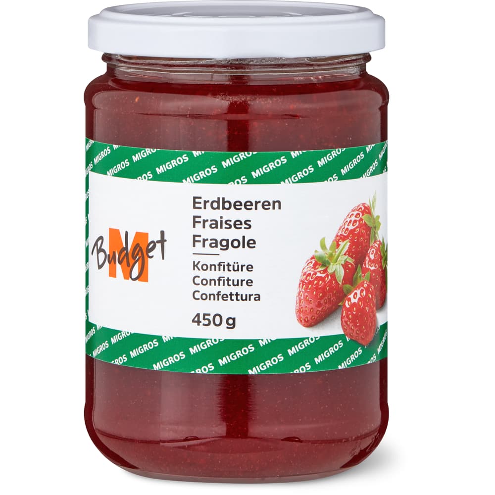 M-Budget Konfitüre Erdbeeren