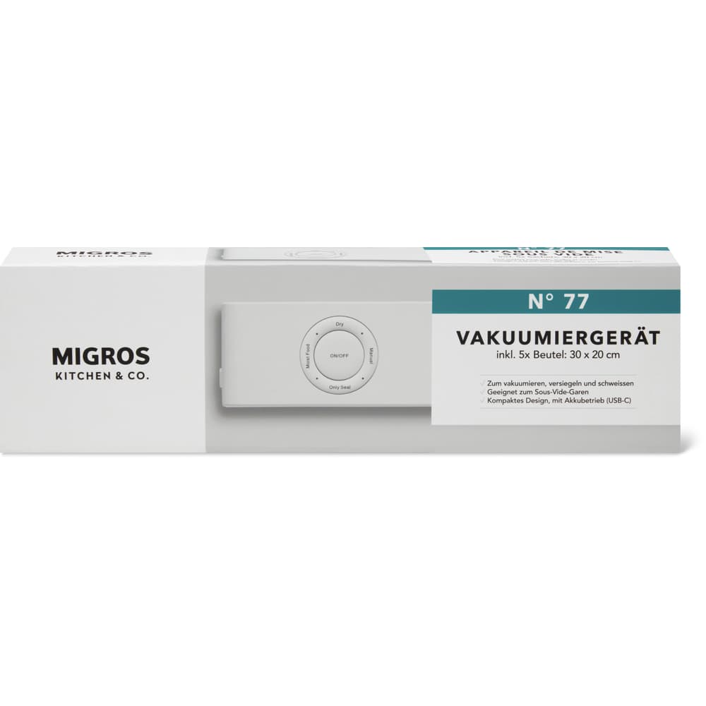 Migros Kitchen & Co. Vakuumiergerät