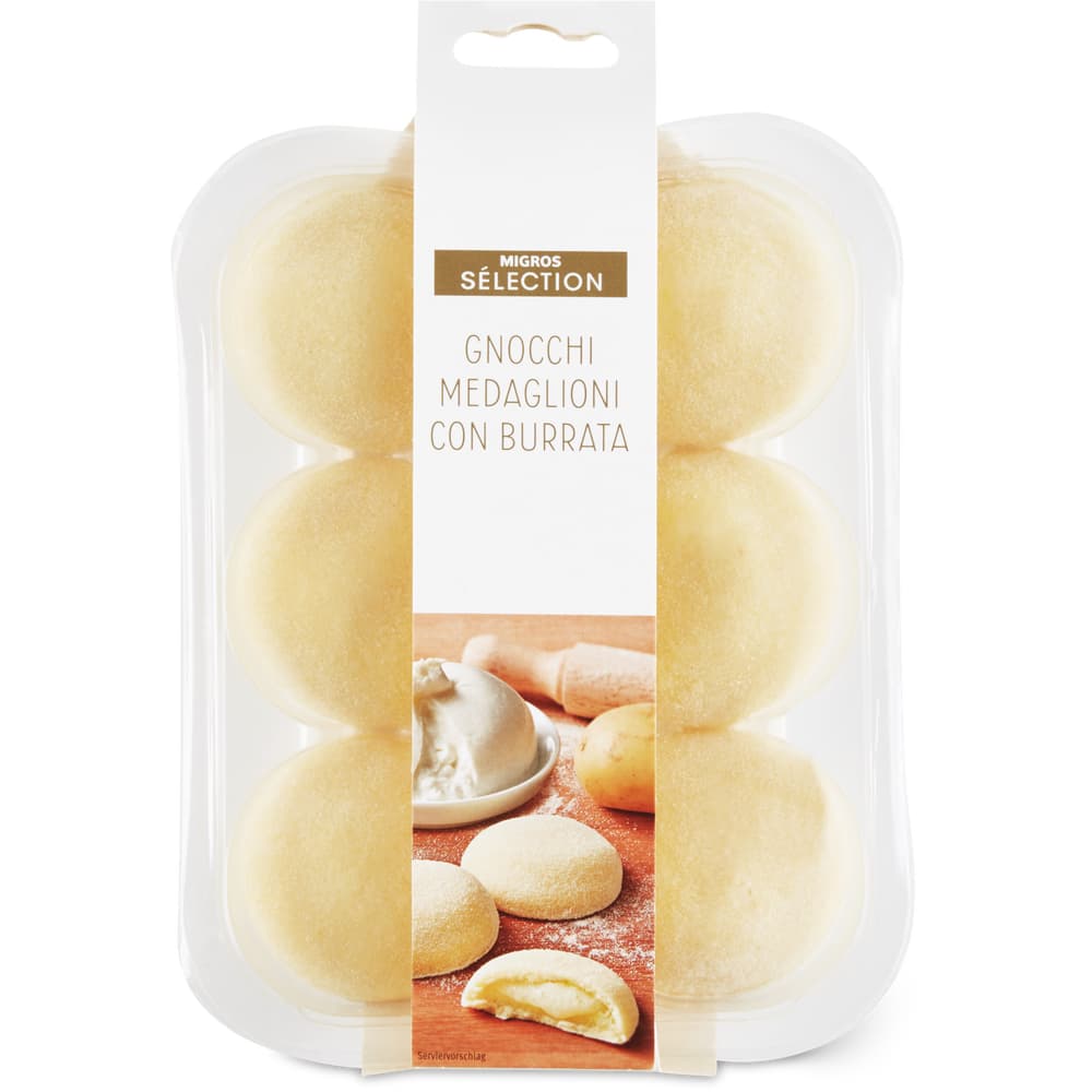 Sélection Gnocchi Medaglioni Burrata