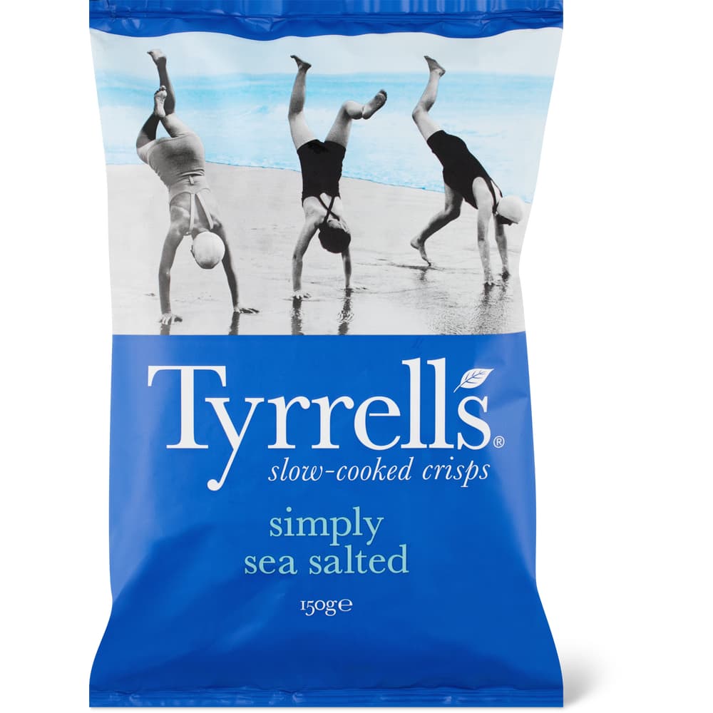 Tyrrells Britische Chips sea salt