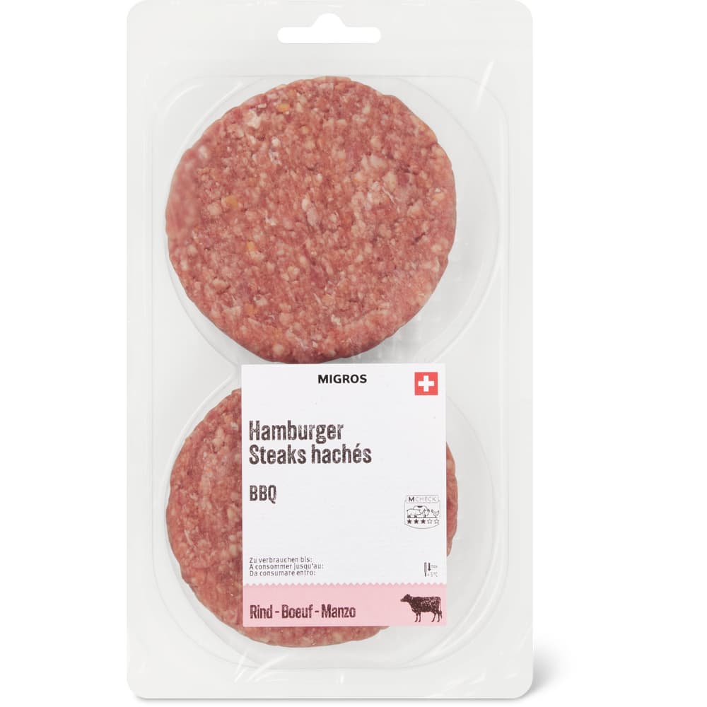 Migros Rind Hamburger