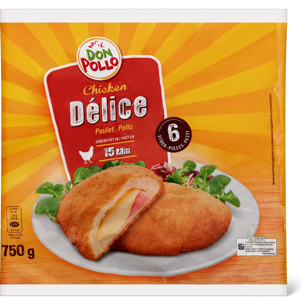 Don Pollo Poulet Délice paniert