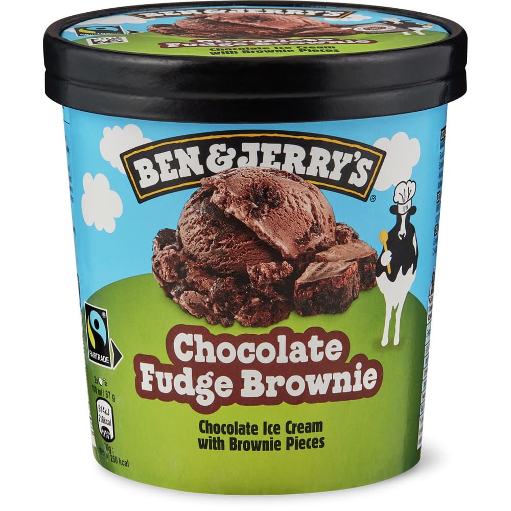 Ben & Jerry's Rahmglace Chocolate Fudge Brownie