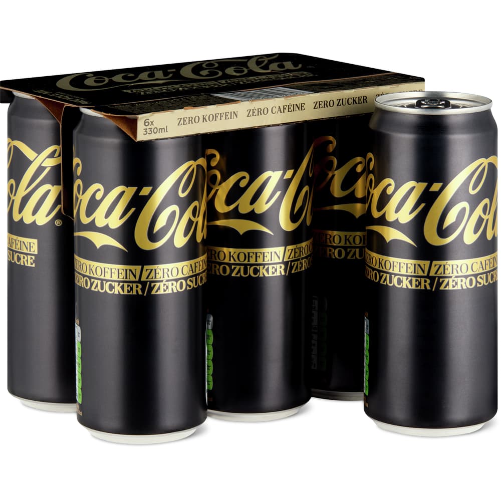 Coca-Cola Zero Koffein und Zero Zucker