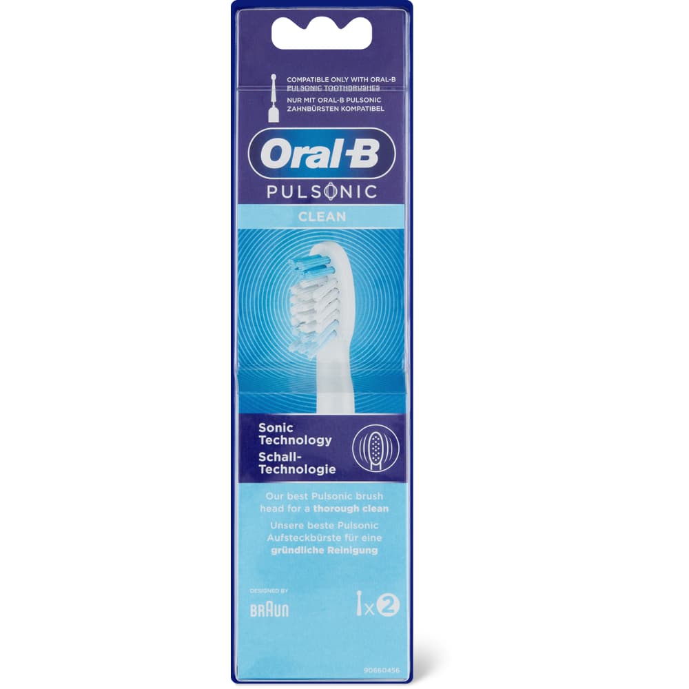 Oral-B Pulsonic Aufsteckbürsten Clean