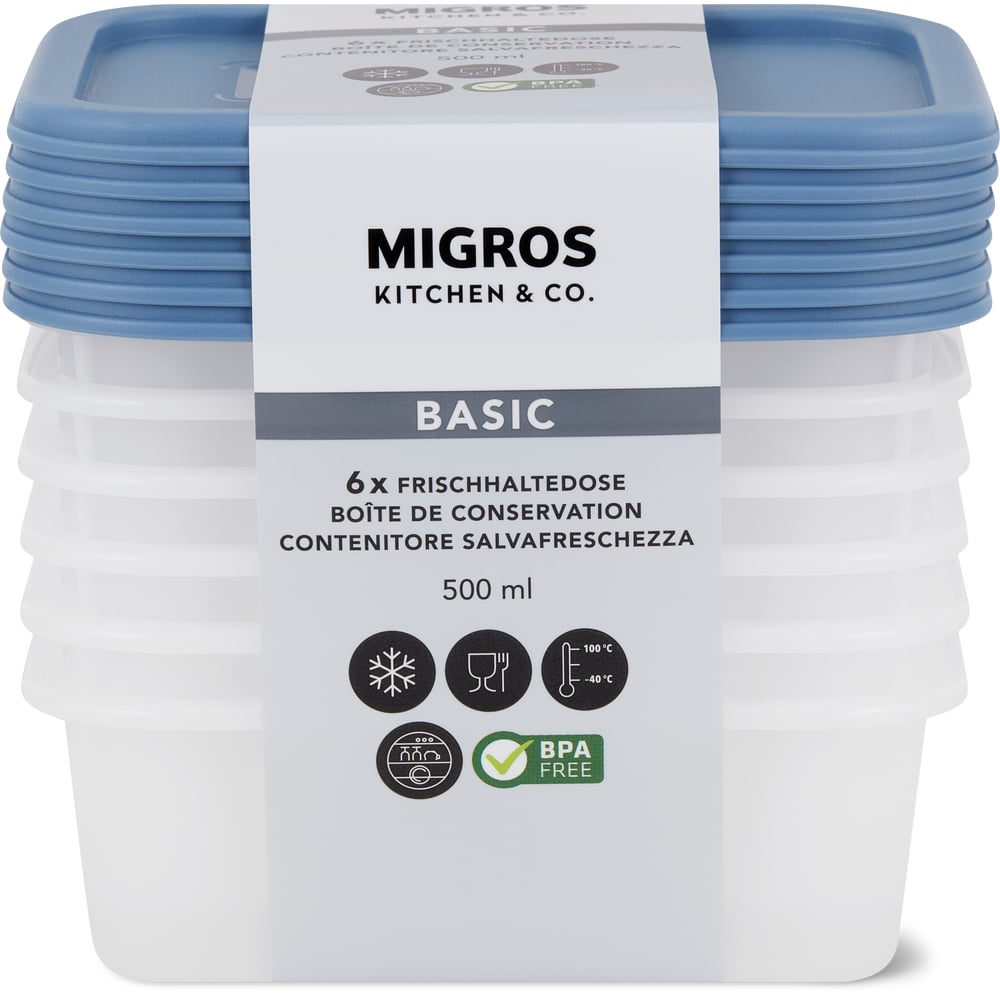 Migros Kitchen & Co. Basic Frischhaltedose 500ml