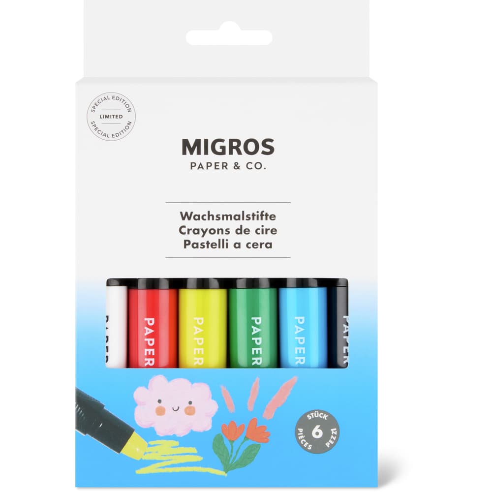 Migros Paper & Co. Wachsmalstift