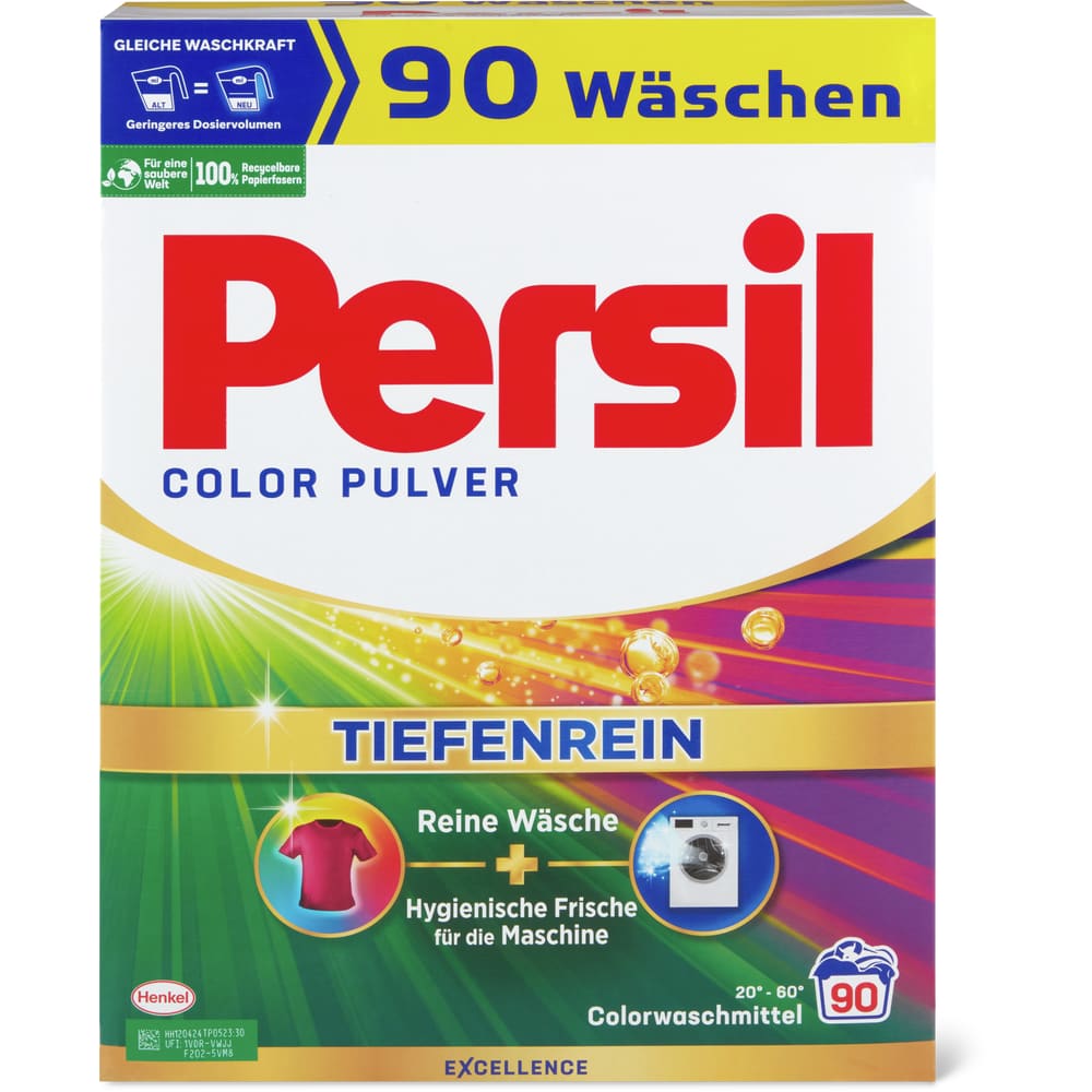 Persil Color Waschpulver 90 Waschgänge