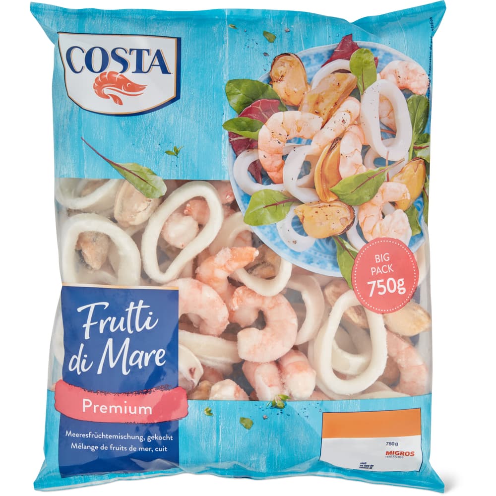 Costa Frutti di Mare Meeresfrüchtemischung gekocht