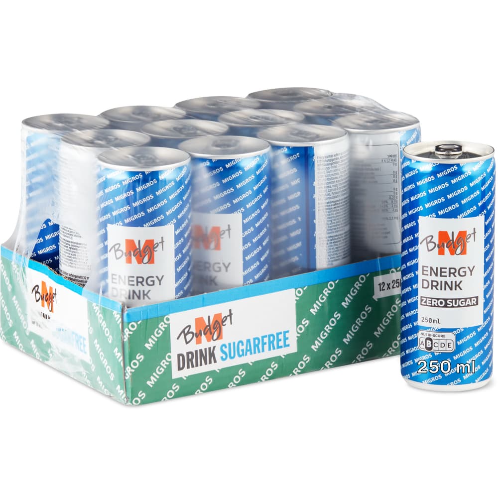 M-Budget Energy Drink Zero Sugar