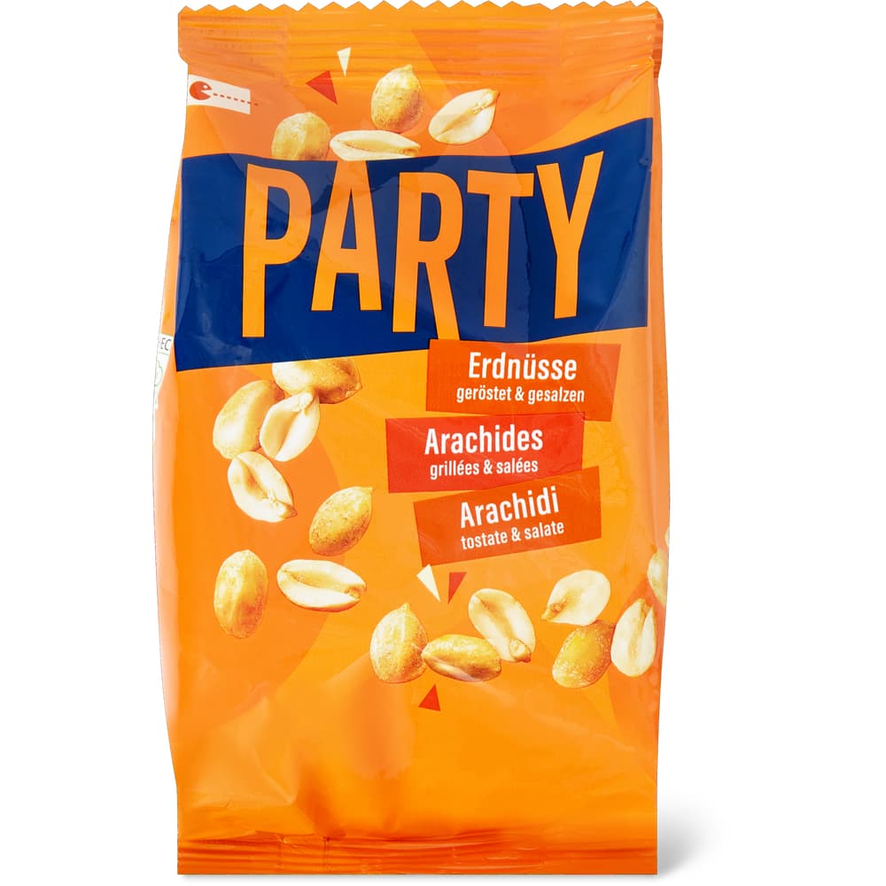 Party Erdnüsse geröstet und gesalzen