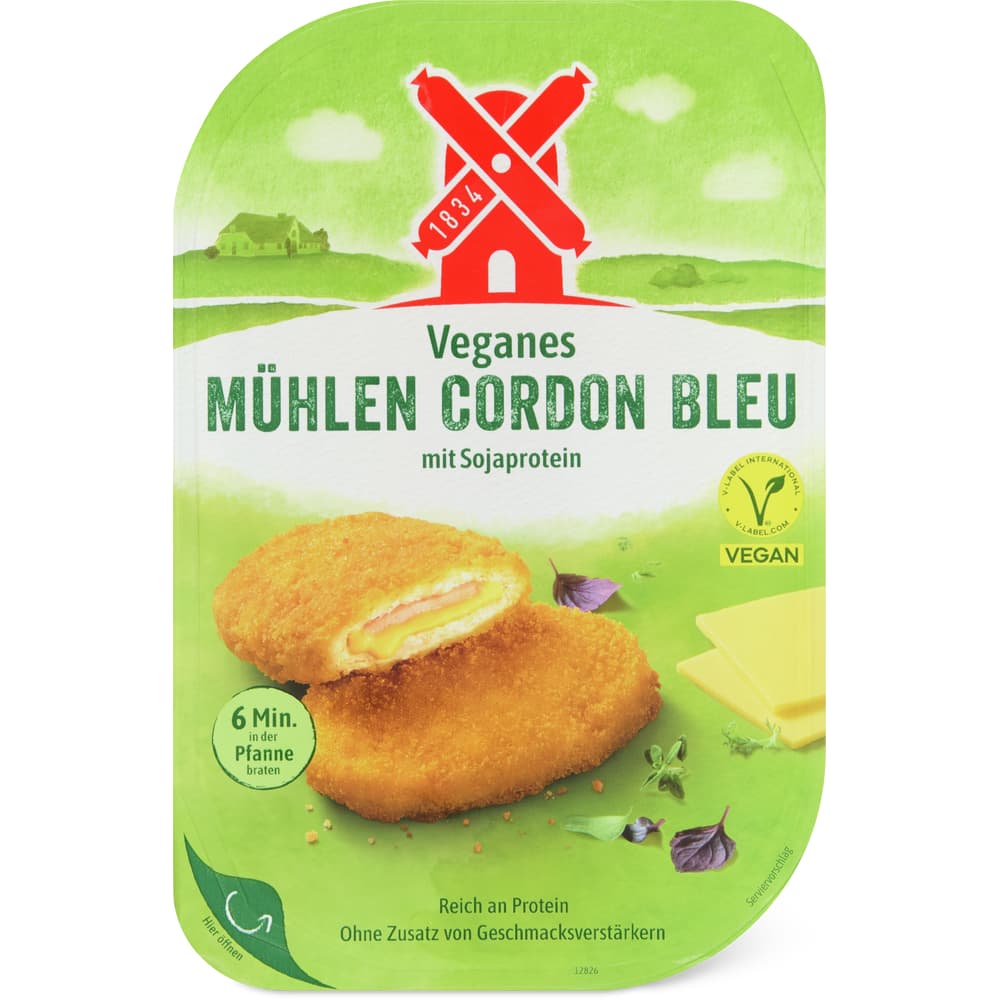 Rügenwalder Mühle Cordon Bleu Mit Sojaprotein