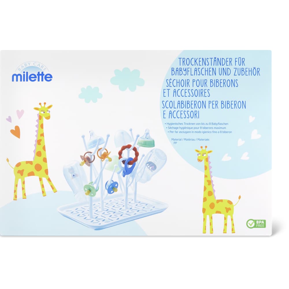 Milette Baby Care Trockenständer für Babyflaschen