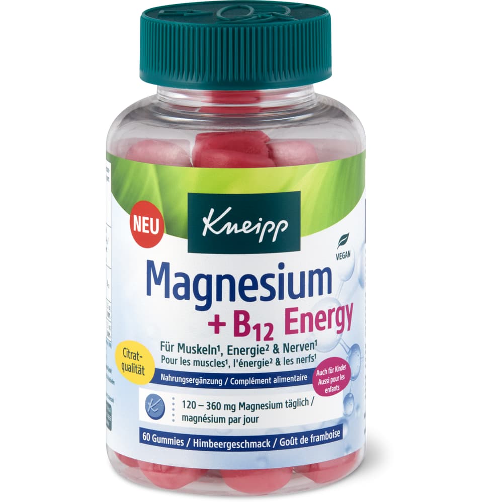 Kneipp Gummies Magnesium + B12 Energy