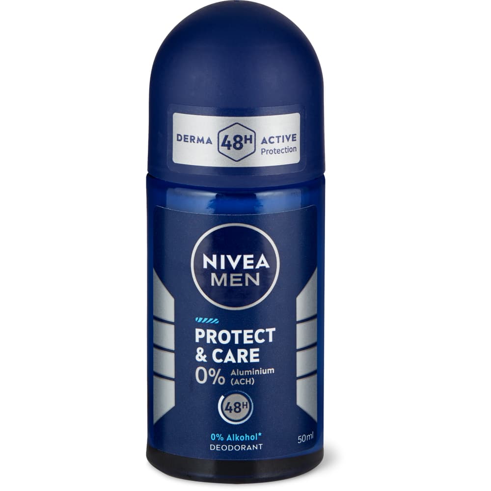 Nivea Men Protect & Care Deodorant Roll-On 48h, ohne Aluminiumsalze