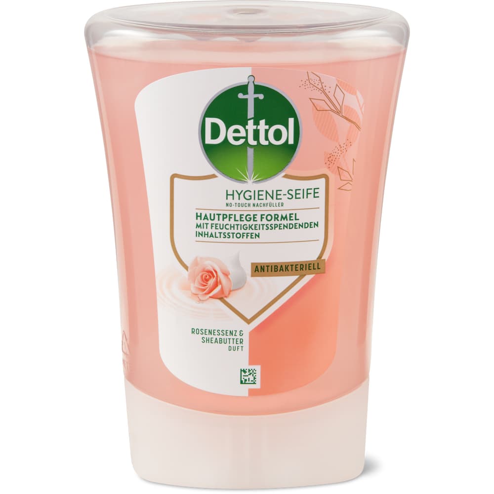 Dettol  Antibacterial hygiene soap  Rose essence & shea butter  Migros