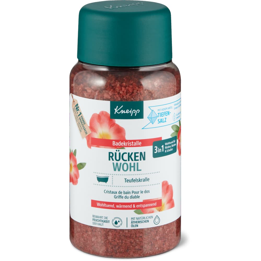 Kneipp Rücken Wohl Badekristalle Teufelskralle