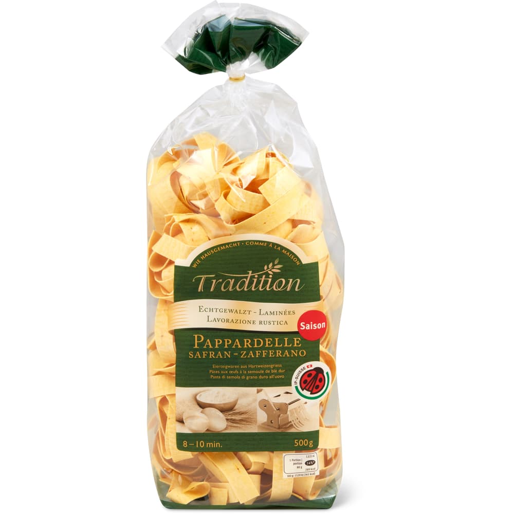 Tradition Pappardelle mit Safran