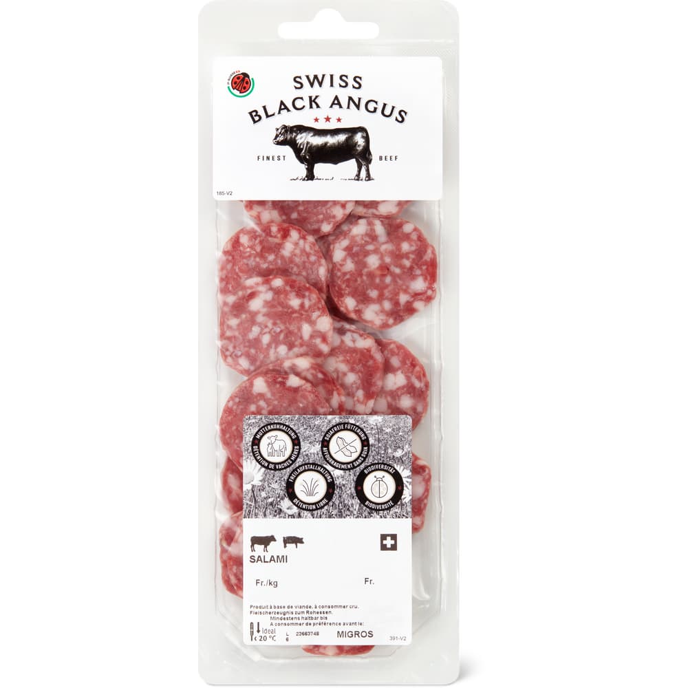 Swiss Black Angus IP-SUISSE Salami