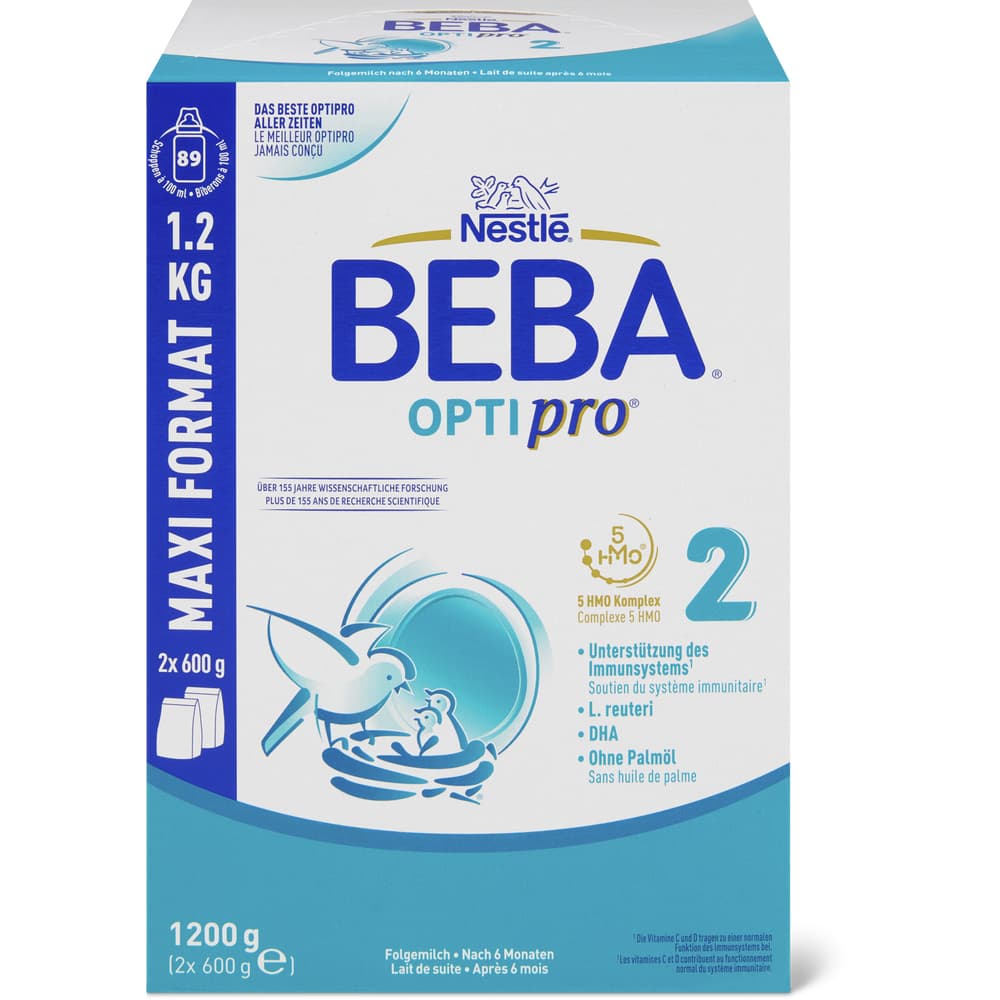 Nestlé Beba Optipro 2 Maxi nach 6 Monaten