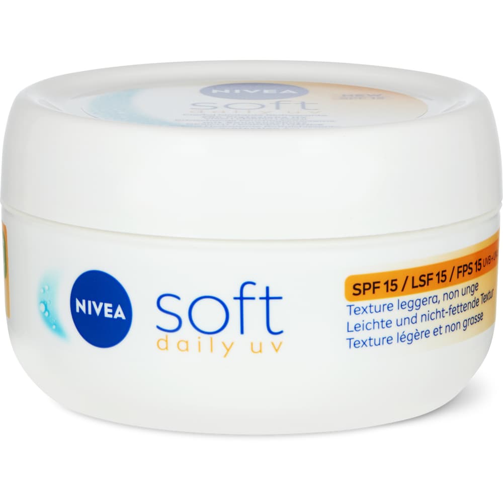 Nivea Soft erfrischende Feuchtigkeitscreme Topf