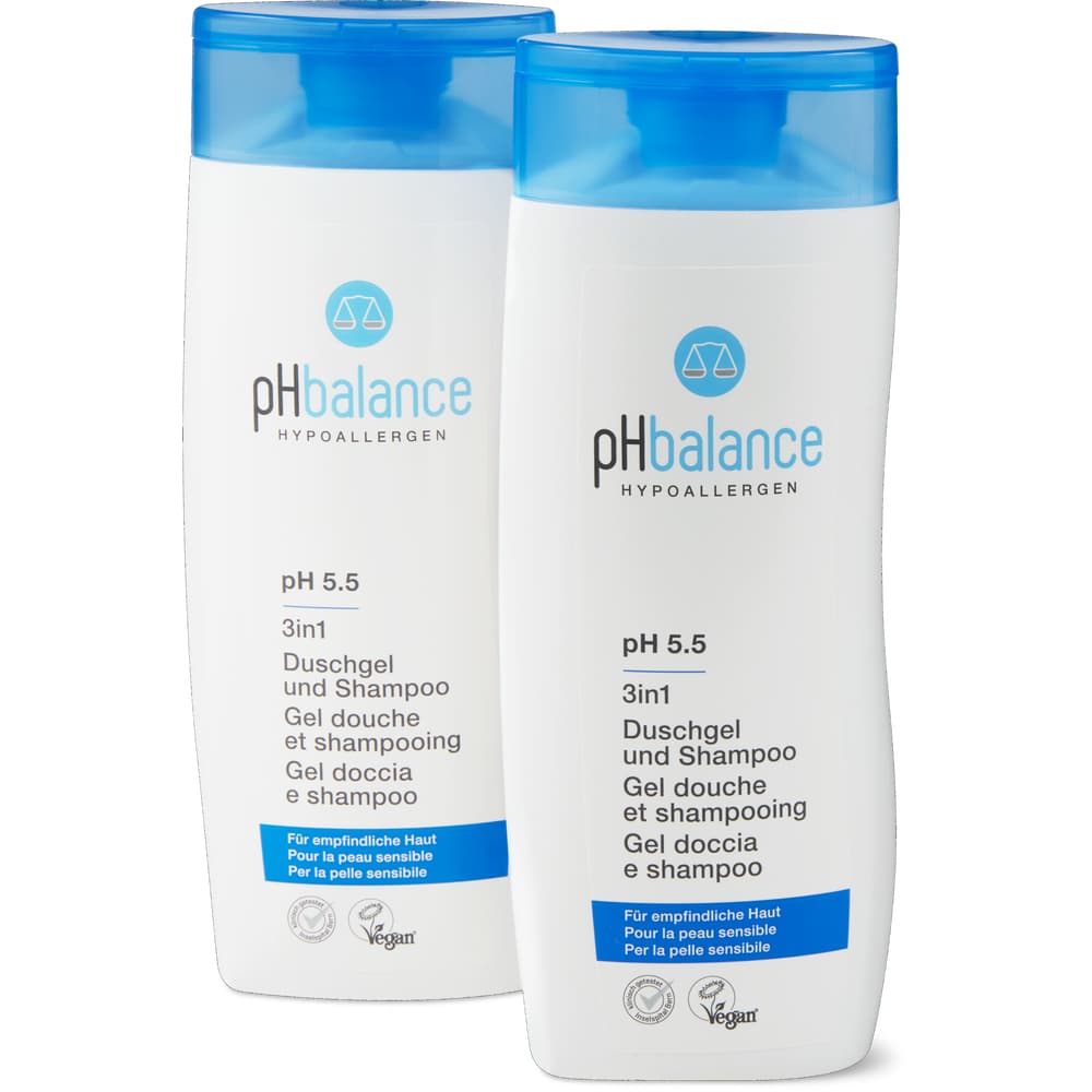 pH balance Duschgel & Shampoo 3in1 , vegan
