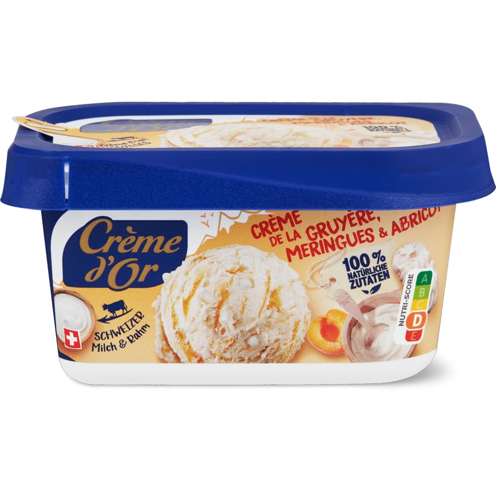 Crème d'or Glace Gruyère