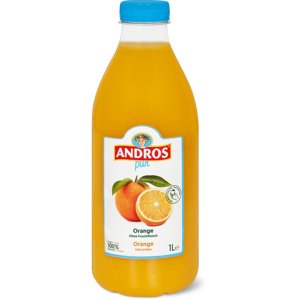 Orangensaft 100 % Direkt Gepresst und Pasteurisert