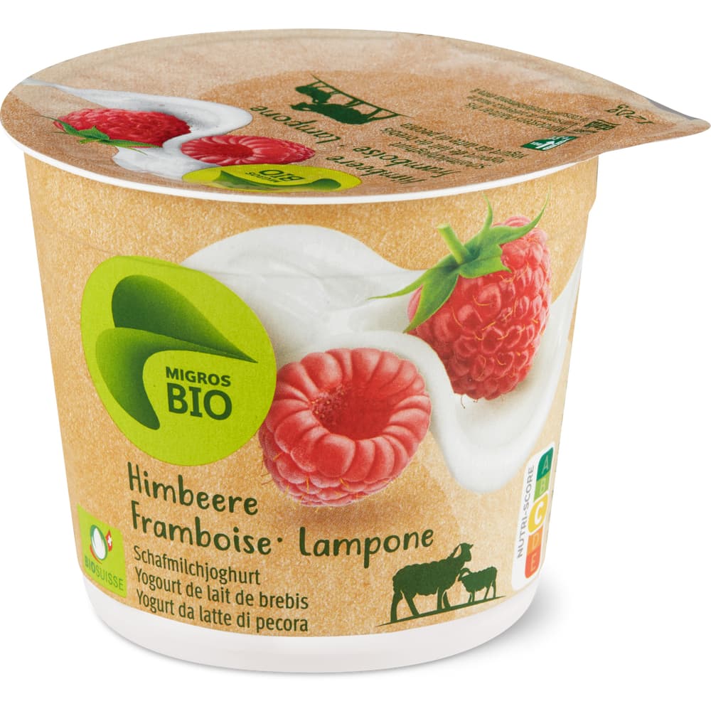 Migros Bio Schafmilchjoghurt Himbeere