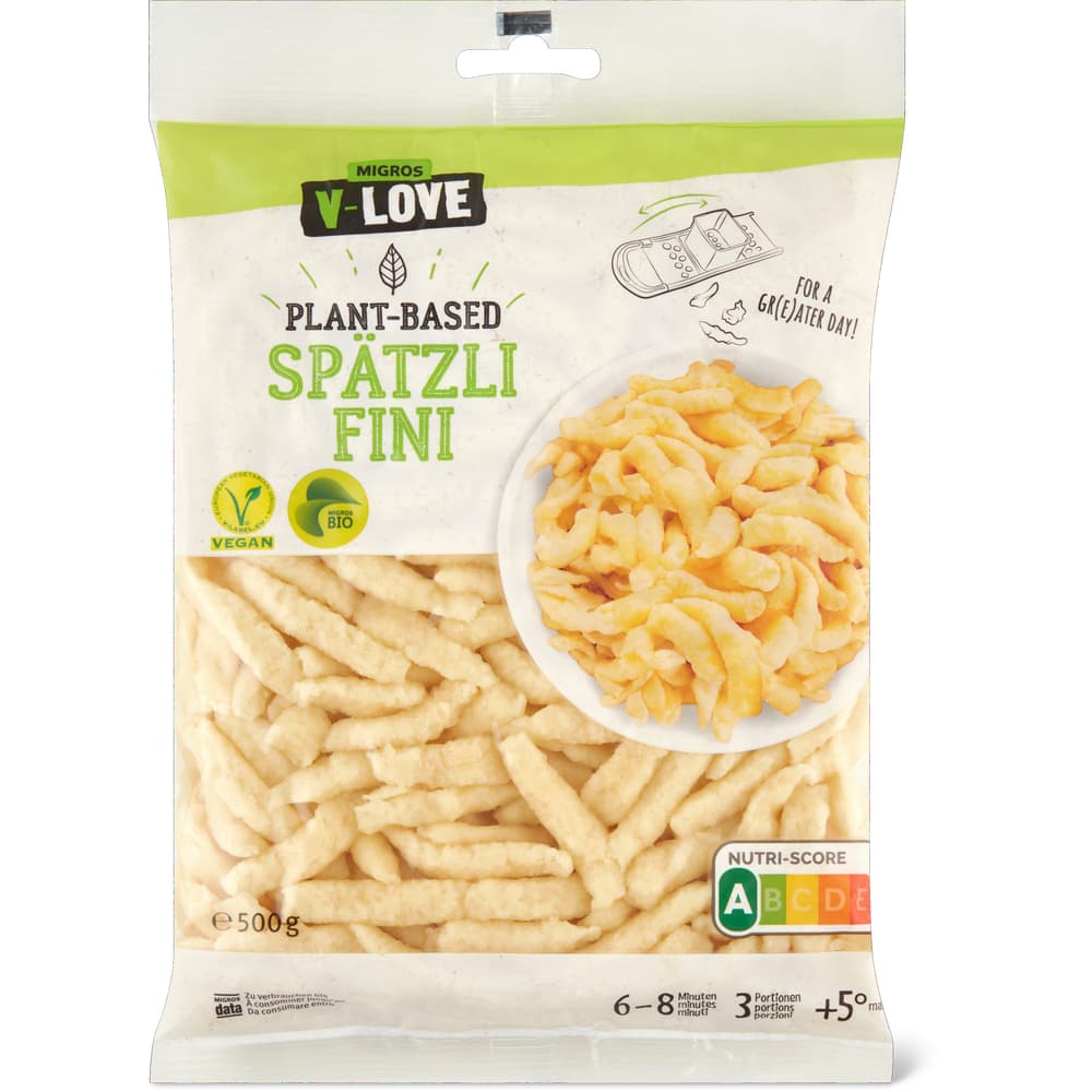 V-Love Bio Spätzli Pflanzlich fertig
