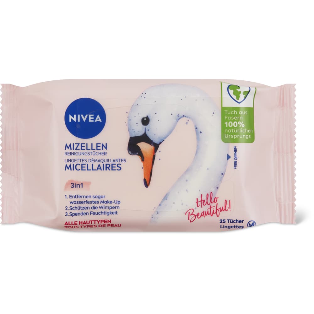 Nivea 3-IN-1 Mizellen Reinigungstücher