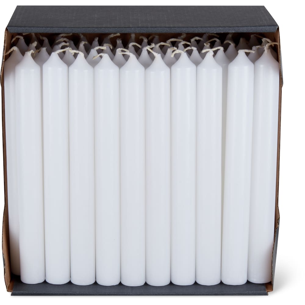 Migros Home Stabkerzen weiss, 2.1x19cm