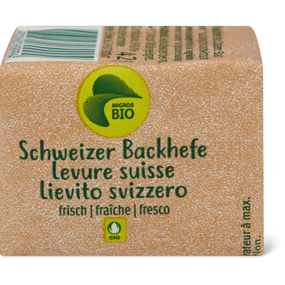Migros Bio Schweizer Backhefe frisch