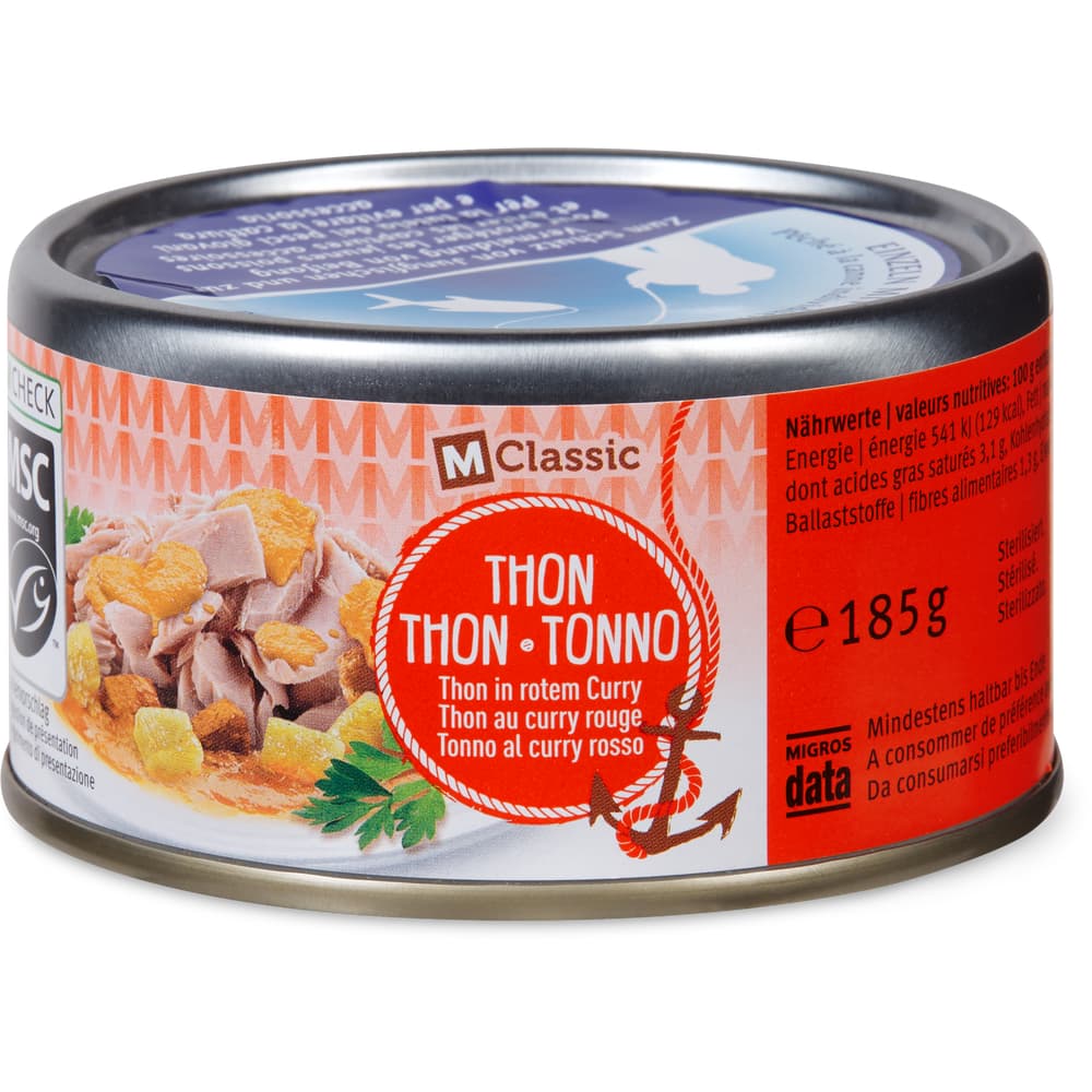 M-Classic Thon in rotem Curry