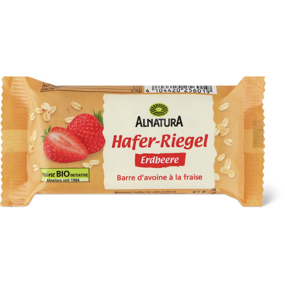 Alnatura Hafer Riegel Erdbeere