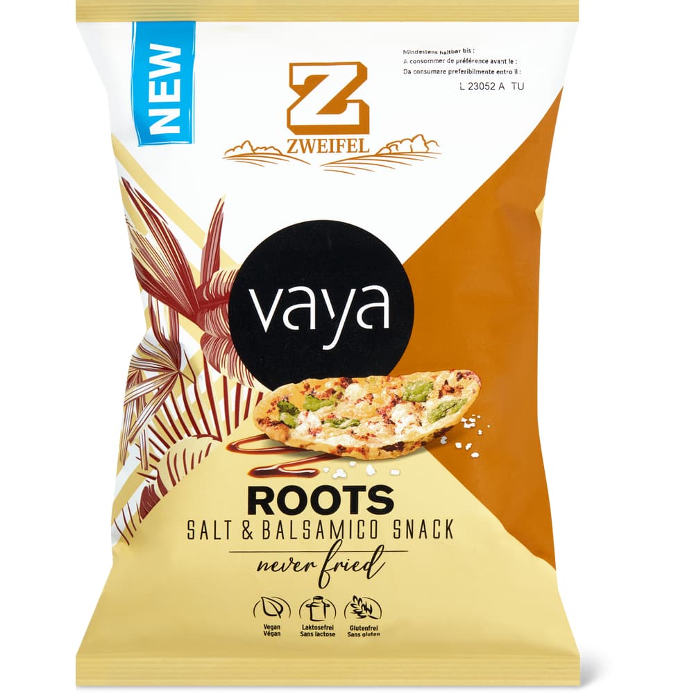 Zweifel Vaya Snack Roots Salt & Balsamico