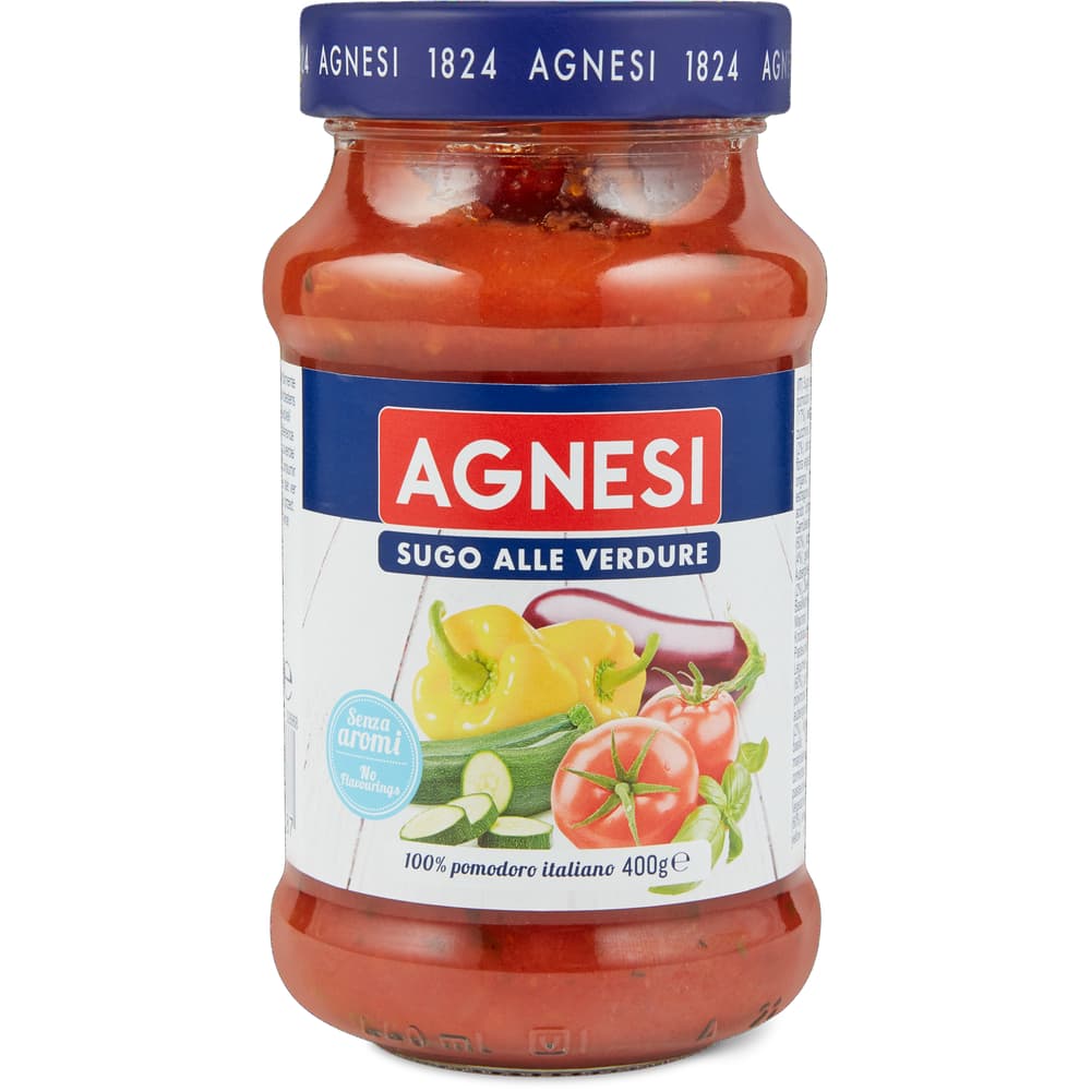 Agnesi Tomatensauce mit Gemüse