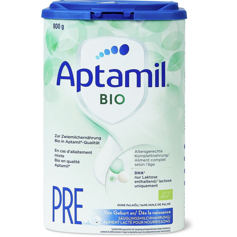 Aptamil Bio PRE Anfangsmilch Von Geburt an