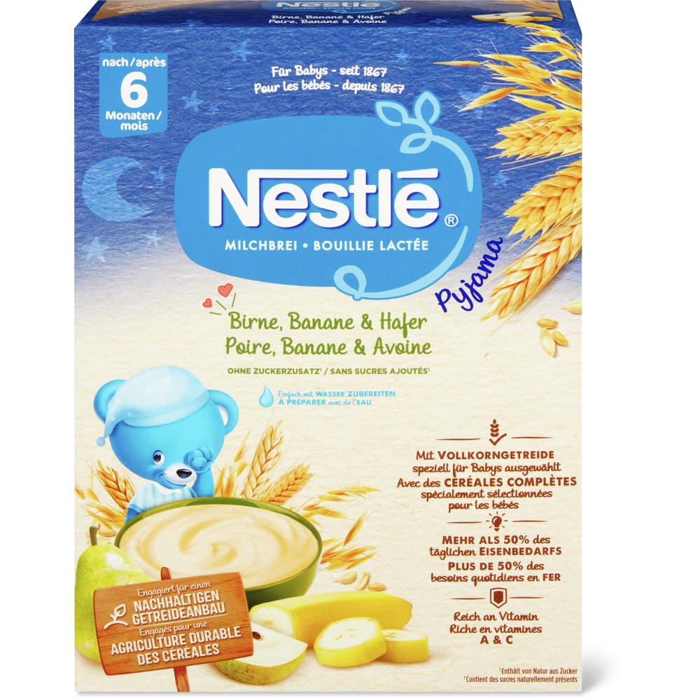Nestlé Milchbrei Birne und Banane Ab 6 Monaten