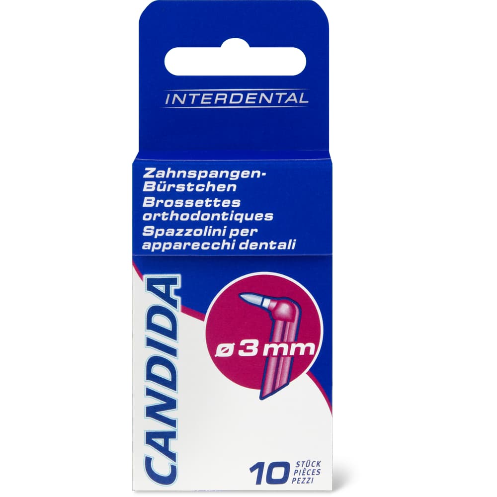 Candida Zahnspangen-Bürstchen