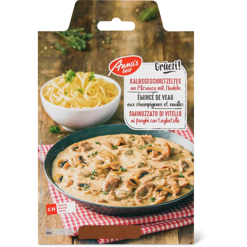 Anna's Best Zürcher Geschnetzeltes Mit Nudeln