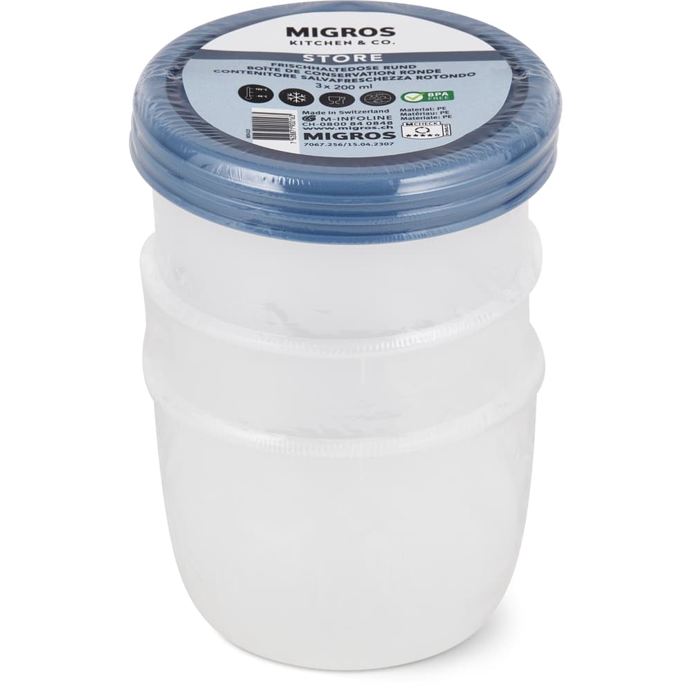 Migros Kitchen & Co. Frischhaltedose rund 0.2l