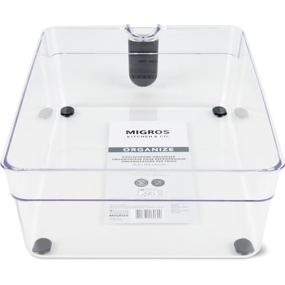 Migros Kitchen & Co. Kühlschrankorganizer 31.18cm x 19.9cm x 8.7cm