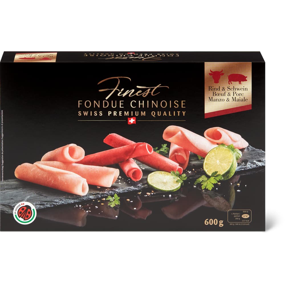 Ip Kd Rind Finest IP-SUISSE · Fondue Chinoise · Rind & Schwein • Migros Online
