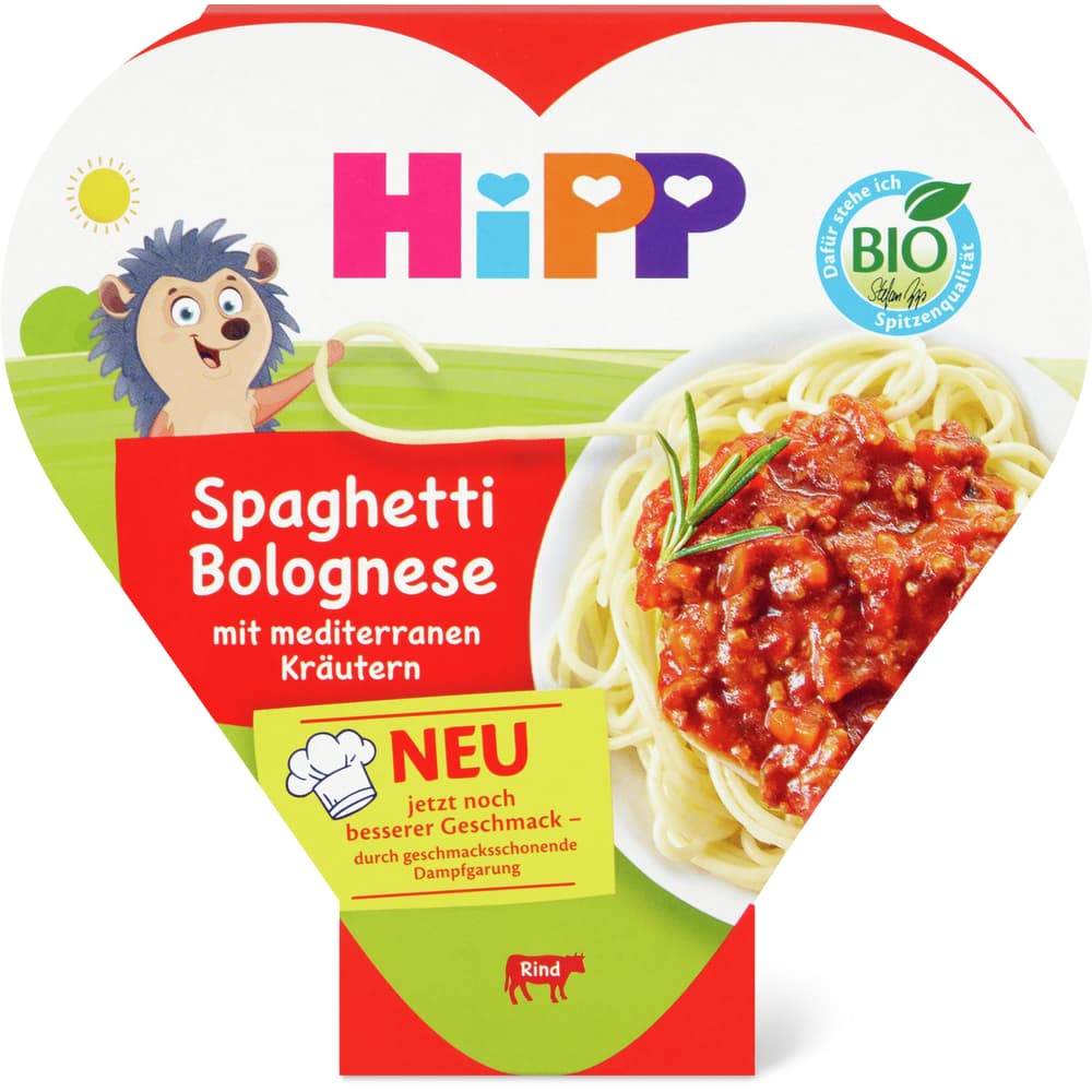 HiPP Bio Kinderteller Spaghetti Bolognese Ab 12 Monaten