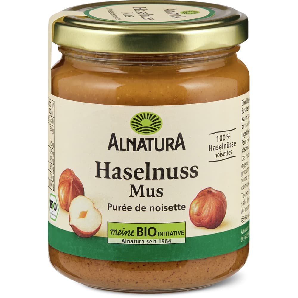 Alnatura Haselnussmus Bio, vegan