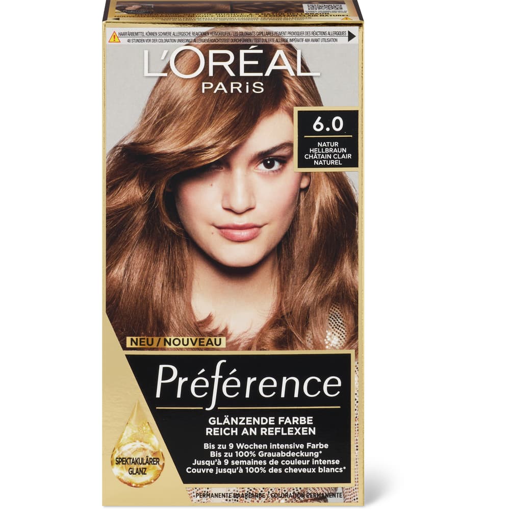 L'Oréal Paris Préférence Coloration 6 Dunkelblond, permanent