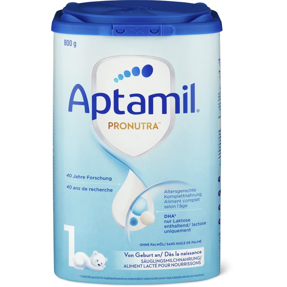 Aptamil Pronutra 1 Anfangsmilch Von Geburt an